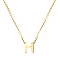 13150363 - 9ct Yellow Gold Letter H Pendant