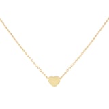 Goldsmiths 9ct Yellow Gold Slider Heart Necklace