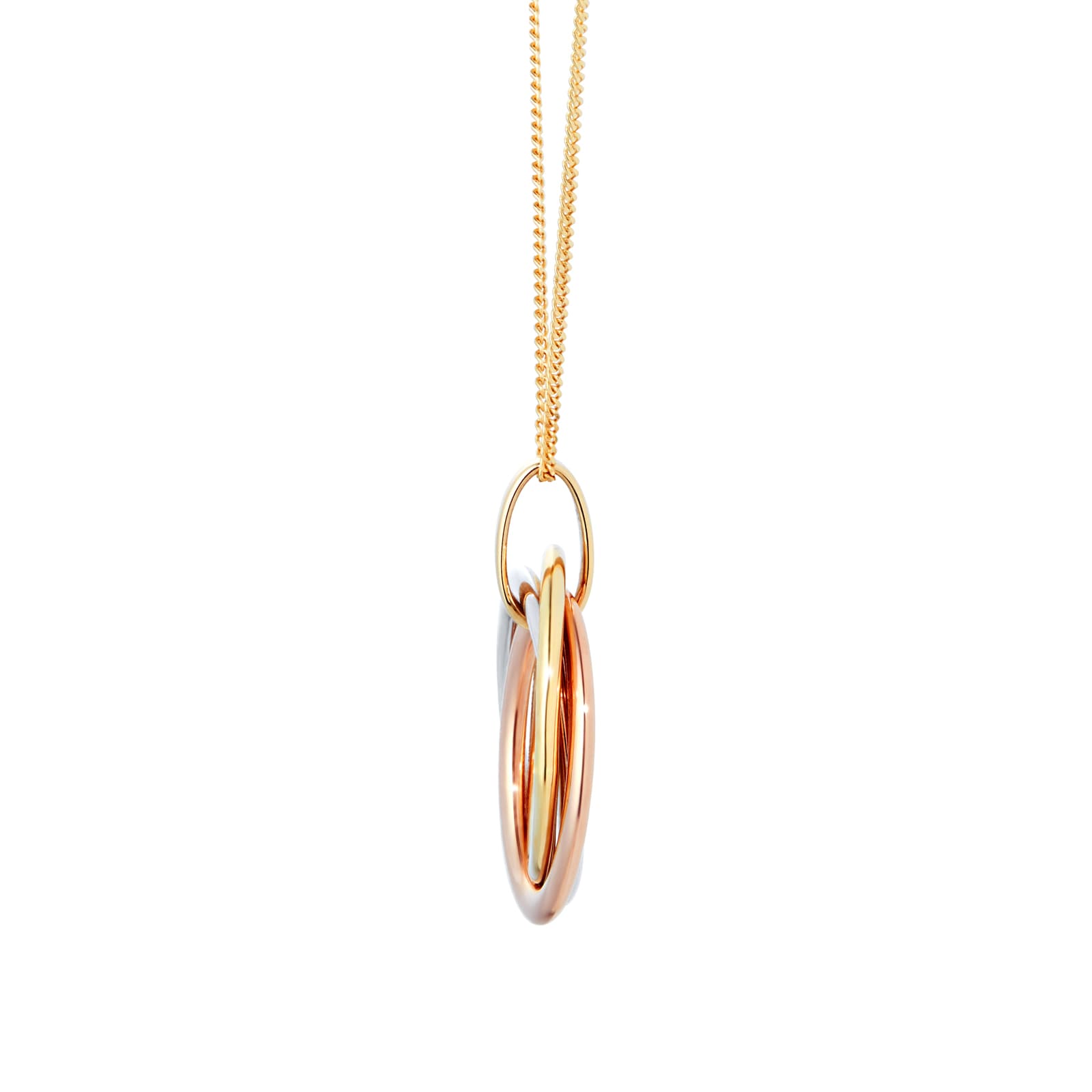 Mappin & Webb 18ct Tri Colour Pendant Mappin & Webb 18ct Tri Colour Pendant