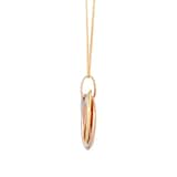 Mappin & Webb 18ct Tri Colour Pendant