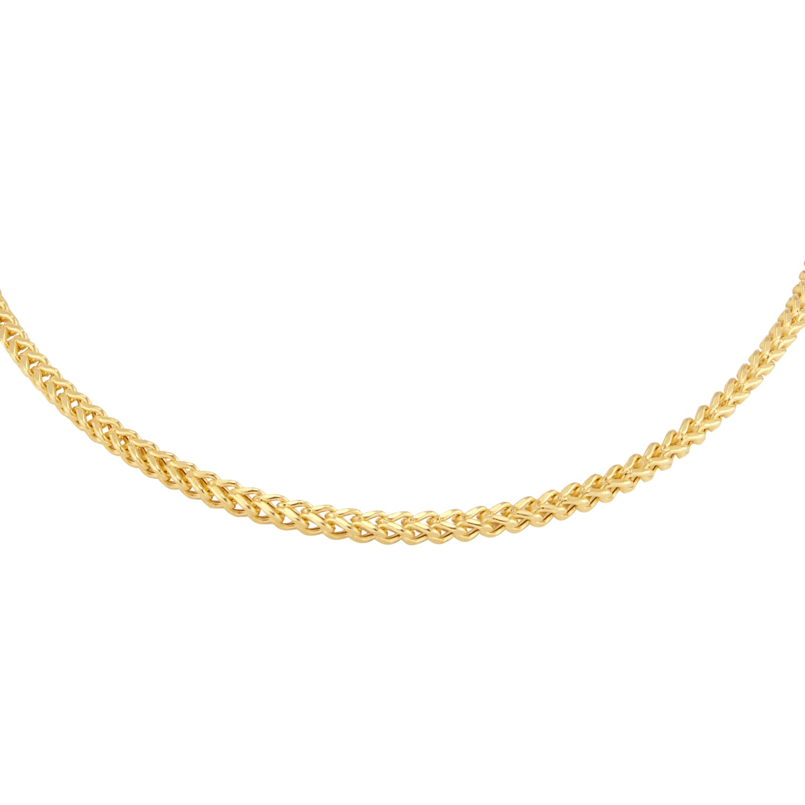 Goldsmiths 9ct Yellow Gold 2.8mm Square Spiga 20 inch Chain Goldsmiths 9ct Yellow Gold 2.8mm Square Spiga 20 inch Chain