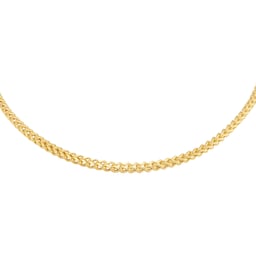 13150409 - 9ct Yellow Gold 2.8mm Square Spiga 20 inch Chain