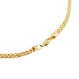 Goldsmiths 9ct Yellow Gold 2.8mm Square Spiga 20 inch Chain