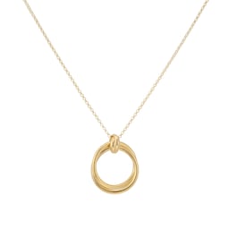 13150415 - 18ct Yellow Gold Twist Pendant