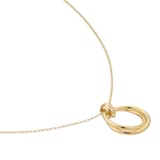 Mappin & Webb 18ct Yellow Gold Twist Pendant