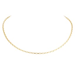 13150416 - 9ct Yellow Gold Box Belcher Chain Necklace