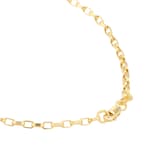 Goldsmiths 9ct Yellow Gold Box Belcher Chain Necklace
