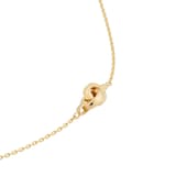 Goldsmiths 9ct Yellow Gold Double Link Station Necklace