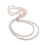 Mappin & Webb 7-8mm Multi Freshwater Pearl 80" Rope Necklace