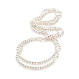 Mappin & Webb 7-8mm White Freshwater Pearl 80" Rope Necklace