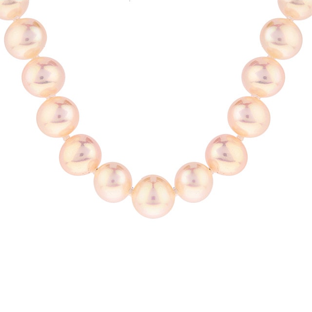 Goldsmiths 9ct Gold 5-5.5mm Pearl Necklace