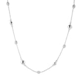 Goldsmiths Silver Fresh Water Pearl Beaded Necklace