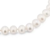 Goldsmiths 9ct Yellow Gold 8-8.5mm Cultured Fresh Water Pearl Necklace