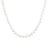 Goldsmiths 18ct Yellow Gold Pearl Necklace