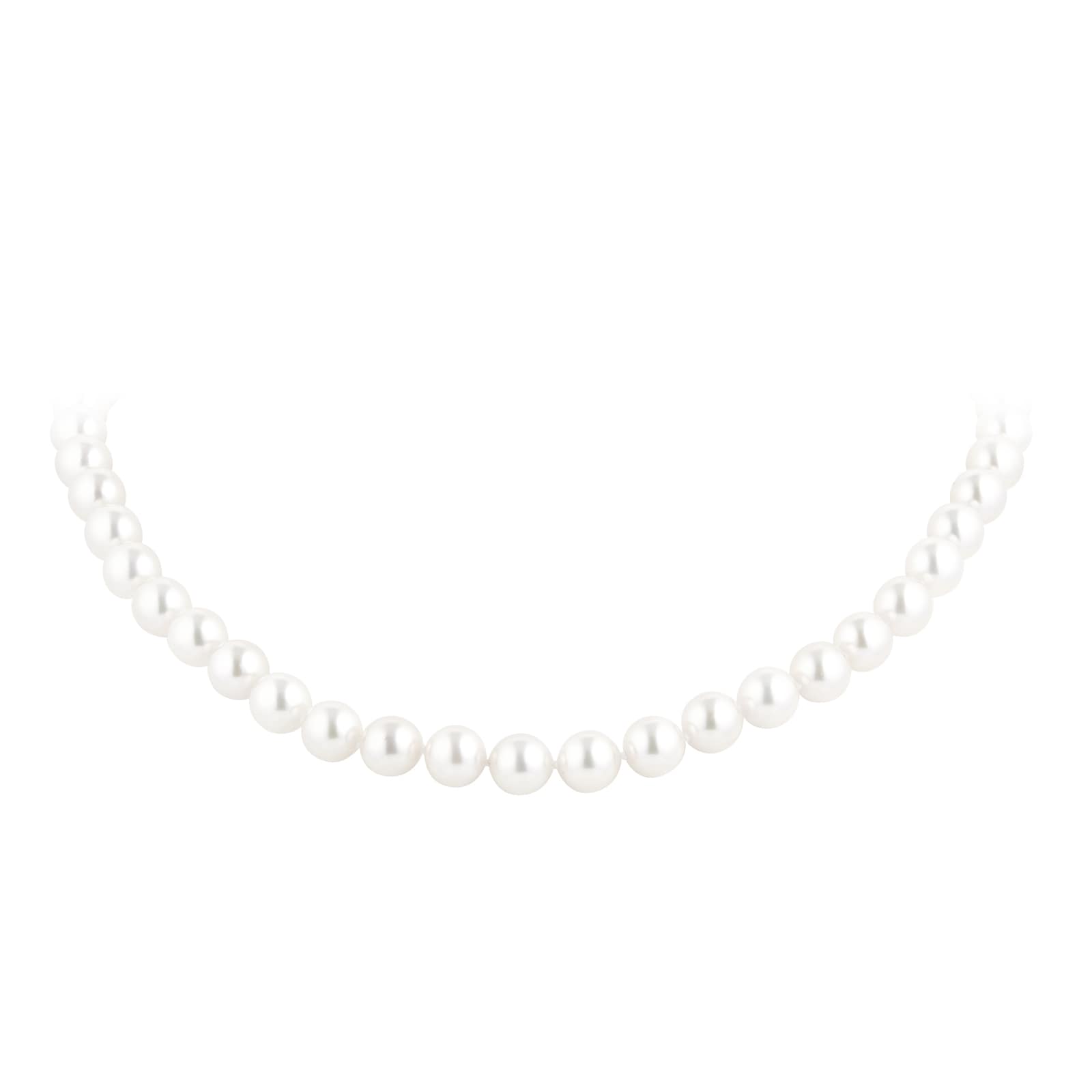 Mappin & Webb 18ct Yellow Gold 7-7.5mm AAA Akoya Uniform 18 Inch Necklace Mappin & Webb 18ct Yellow Gold 7-7.5mm AAA Akoya Uniform 18 Inch Necklace