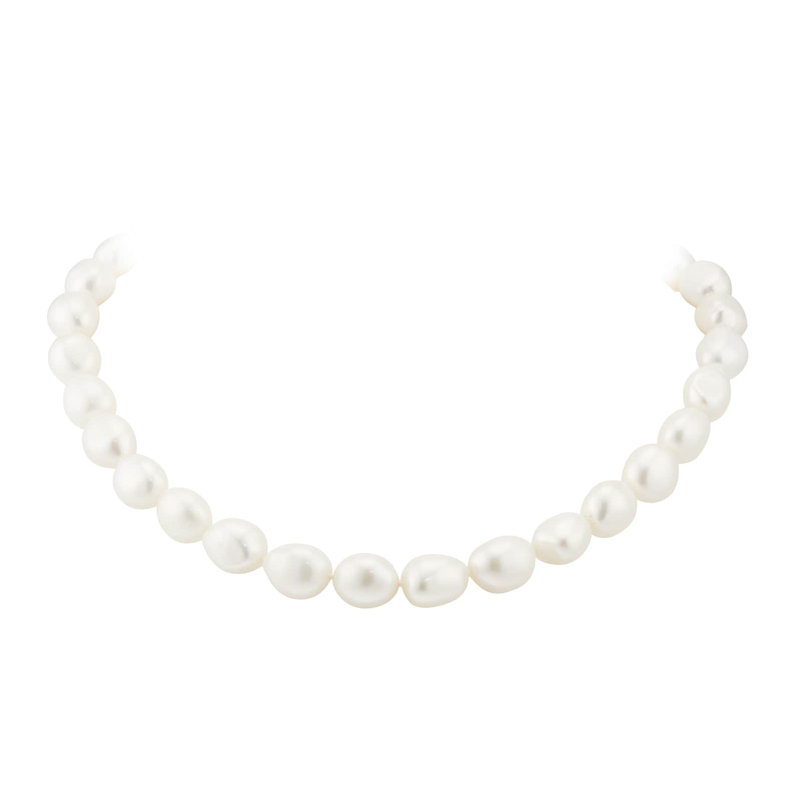 Mappin & Webb 18ct White Gold Fresh Water Pearl 20 Inch Necklace Mappin & Webb 18ct White Gold Fresh Water Pearl 20 Inch Necklace