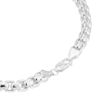 Goldsmiths Sterling Silver 6.5mm Box Chain Goldsmiths Sterling Silver 6.5mm Box Chain