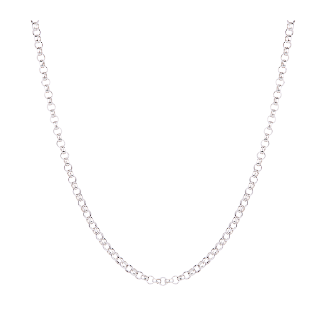 Goldsmiths Silver Belcher 16 inch Chain
