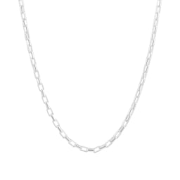 13260043 - Sterling Silver 4mm Rectangular Belcher Chain