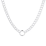 Goldsmiths Silver Small Double Curb Chain