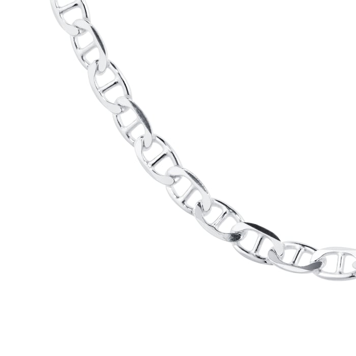Goldsmiths Sterling Silver Rambo Chain Necklace