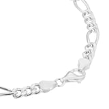 Goldsmiths Sterling Silver 5.6mm Figaro Chain