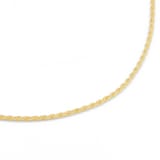 Goldsmiths 18ct Yellow Gold Thin Rope Chain