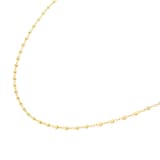 Goldsmiths 18ct Yellow Gold Cube Link Trace Chain