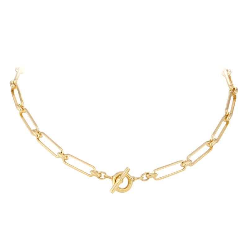Mappin & Webb 18ct Yellow Gold 18 Inch Paperlink Necklace