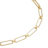 Mappin & Webb 18ct Yellow Gold 18 Inch Paperlink Necklace