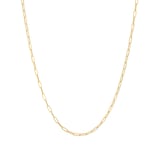 Mappin 
Webb 18ct Yellow Gold 2.3mm Paper Link 18 Inch Chain