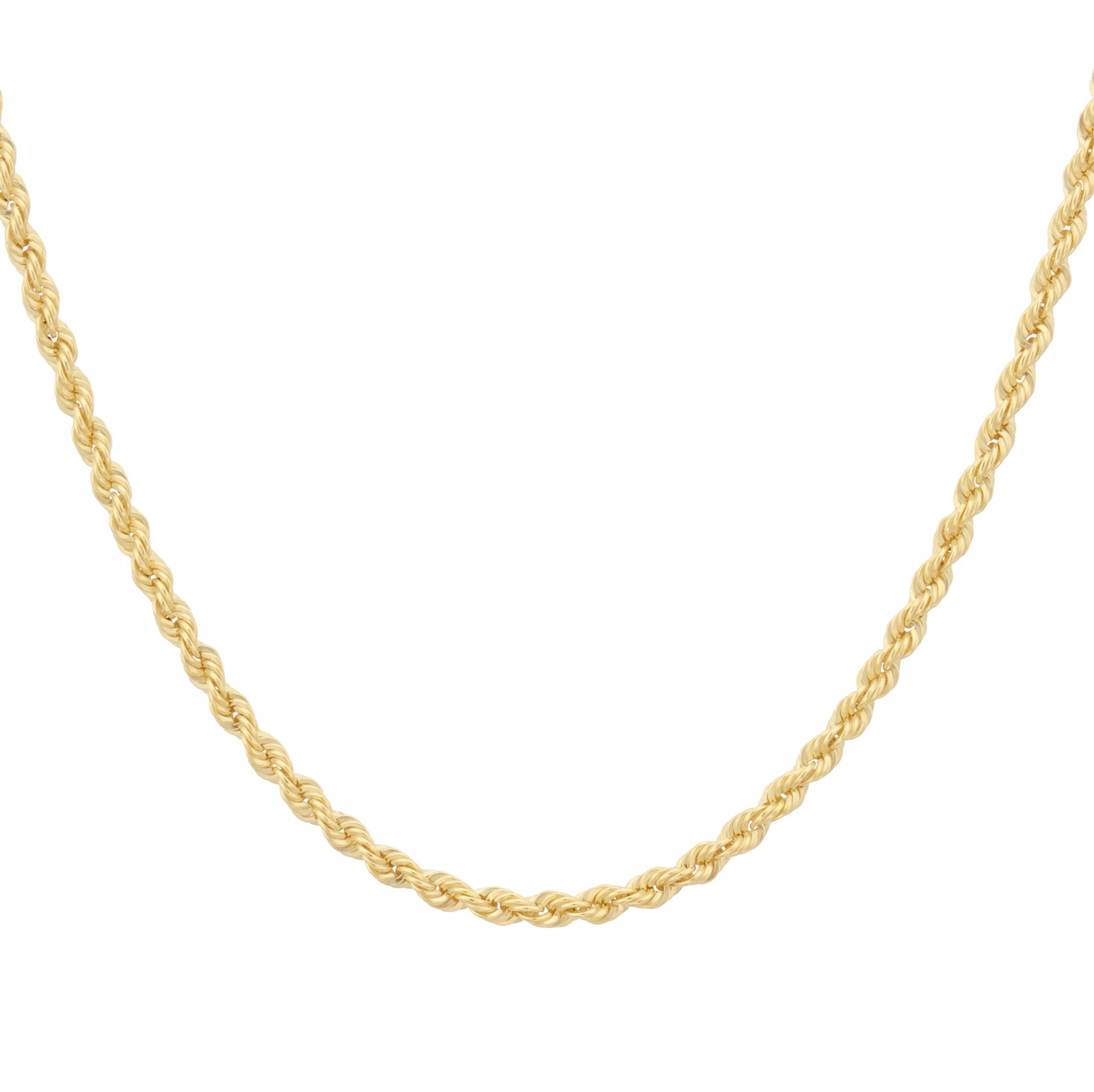 Mappin & Webb 18ct Yellow Gold 18 Inch Hollow Rope Chain Mappin & Webb 18ct Yellow Gold 18 Inch Hollow Rope Chain