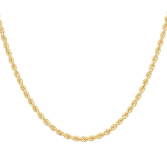 Mappin 
Webb 18ct Yellow Gold 18 Inch Rope Chain