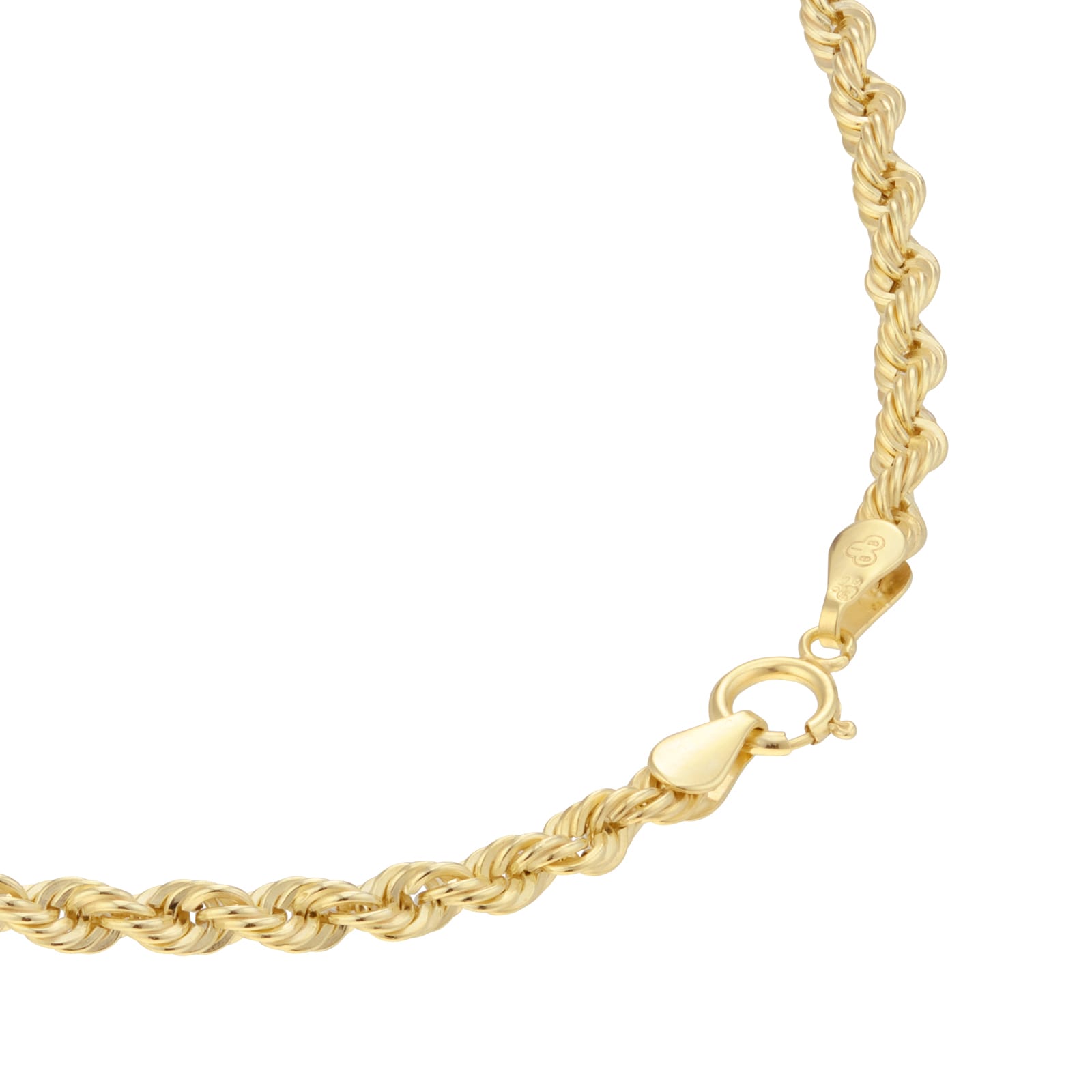 Mappin & Webb 18ct Yellow Gold 18 Inch Hollow Rope Chain Mappin & Webb 18ct Yellow Gold 18 Inch Hollow Rope Chain