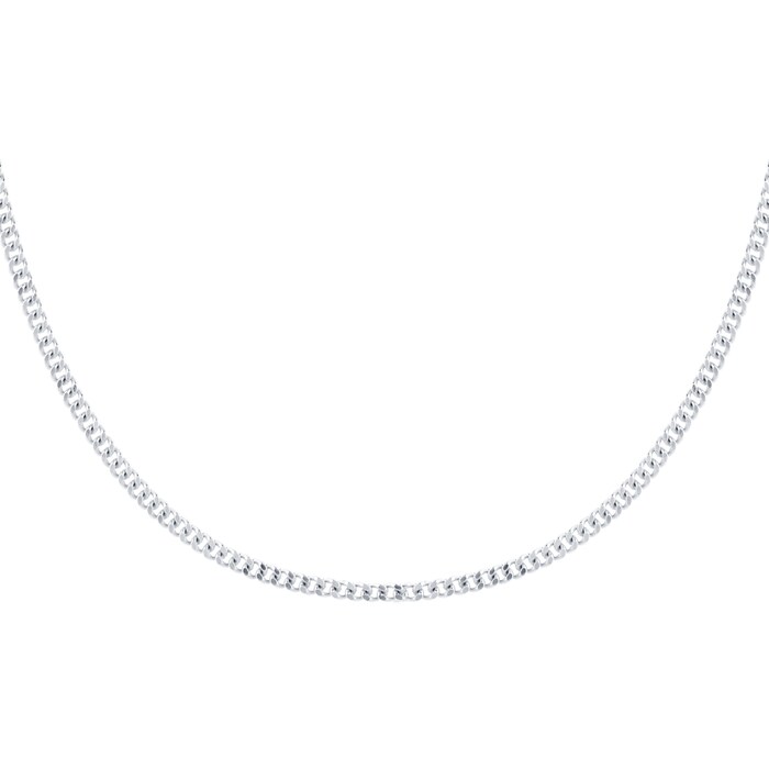 Goldsmiths 18ct White Gold 45cm (18") Chain