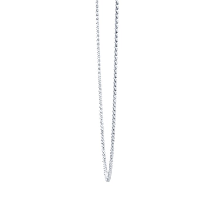 Goldsmiths 18ct White Gold 45cm (18") Chain