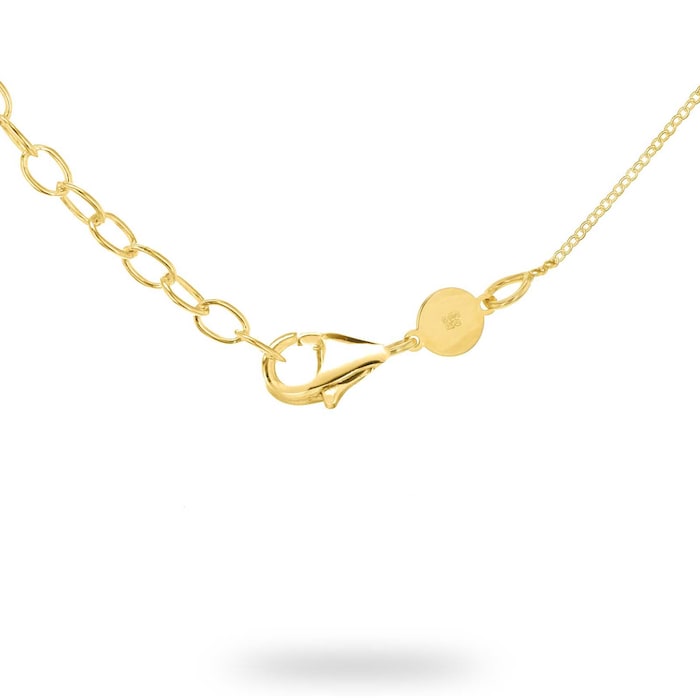 Goldsmiths 9ct Yellow Gold Young Moon Pendant