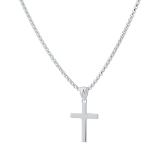 Goldsmiths Sterling Silver Mens Cross Pendant Goldsmiths Sterling Silver Mens Cross Pendant