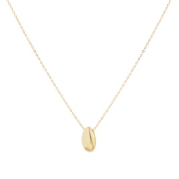 14400142 - 9ct Yellow Gold Oval Dome Pendant