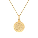 Mappin & Webb 18ct Yellow Gold St Christoher Pendant