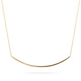 Mappin & Webb 18ct Yellow Gold Twist Bar Necklace
