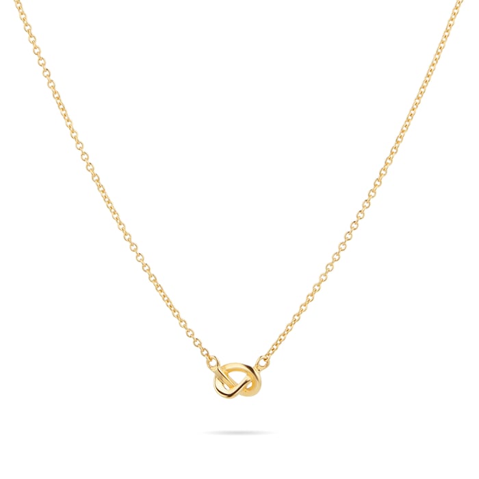 Mappin & Webb 18ct Yellow Gold Knot Necklace
