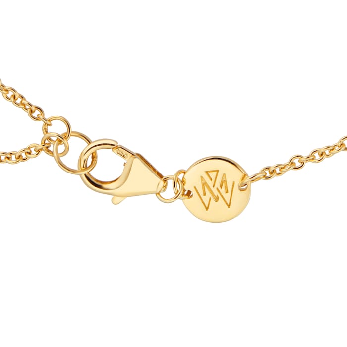 Mappin & Webb 18ct Yellow Gold Knot Necklace