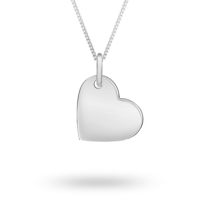 Goldsmiths Silver Mini Heart Pendant