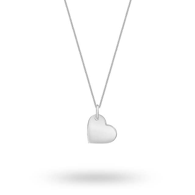 Goldsmiths Silver Mini Heart Pendant