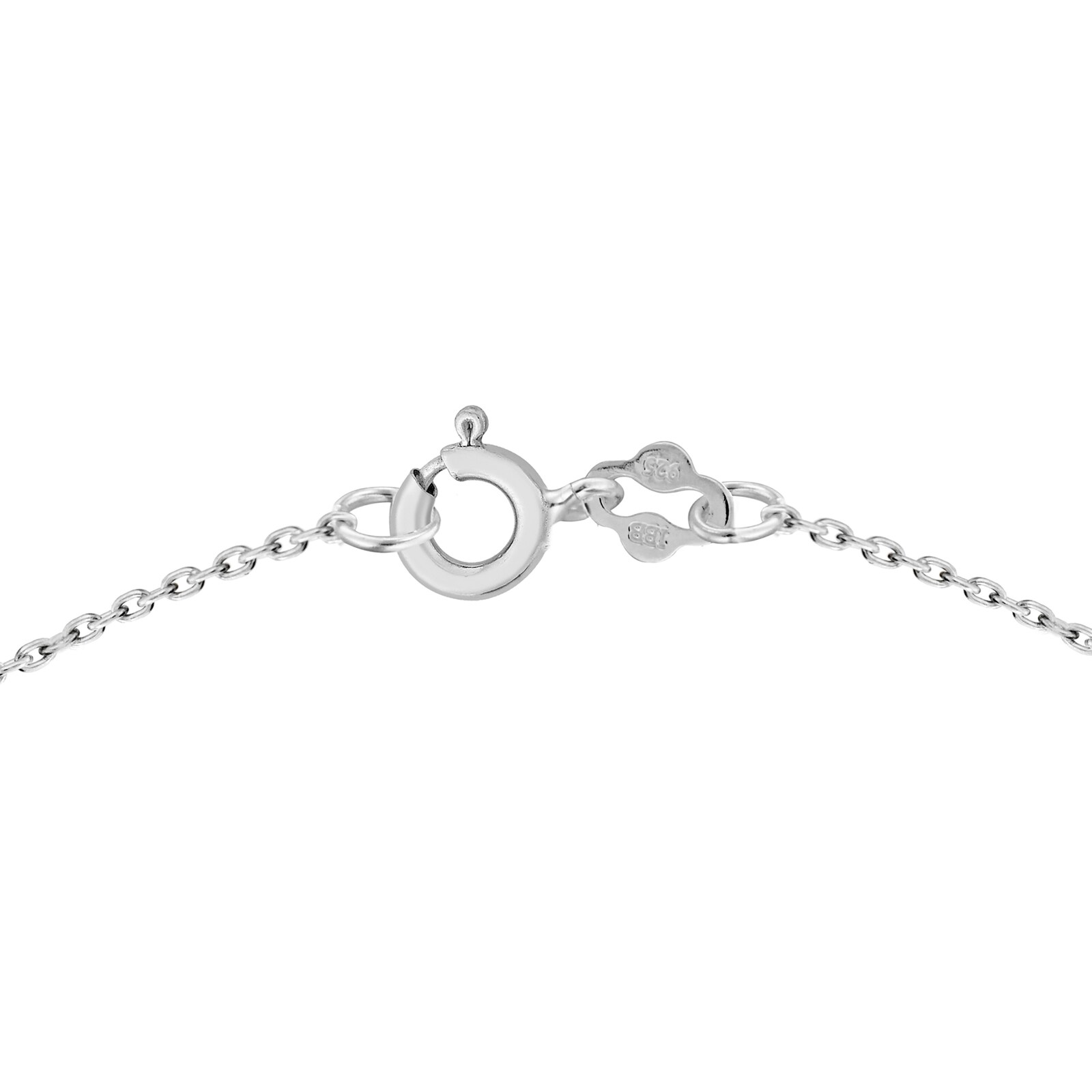 Goldsmiths Sterling Silver 'Love' Necklace