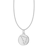 Goldsmiths Silver Capricorn Star Constellation Pendant