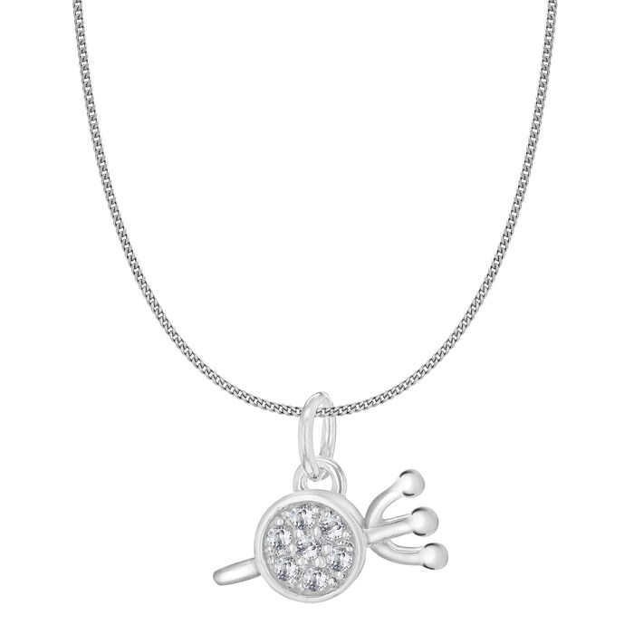 Goldsmiths Silver Sagittarius Star Sign Pendant