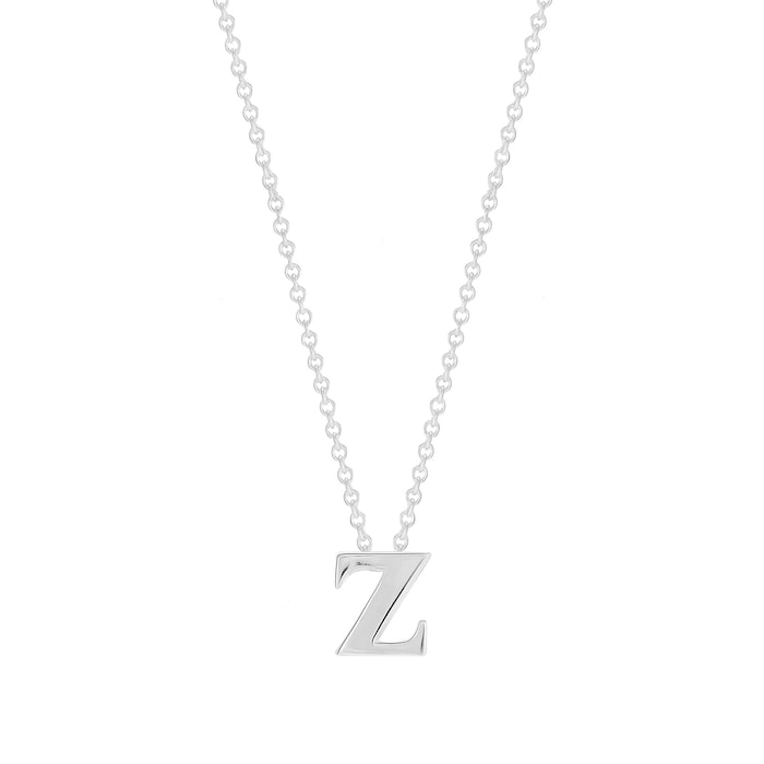 Goldsmiths Sterling Silver Letter Z Pendant