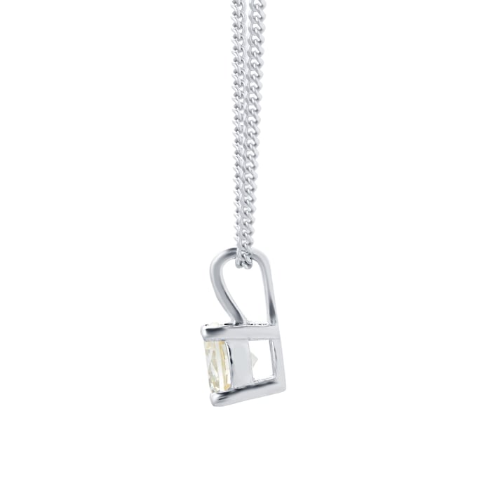 Goldsmiths Silver November Orange Cubic Zirconia Pendant